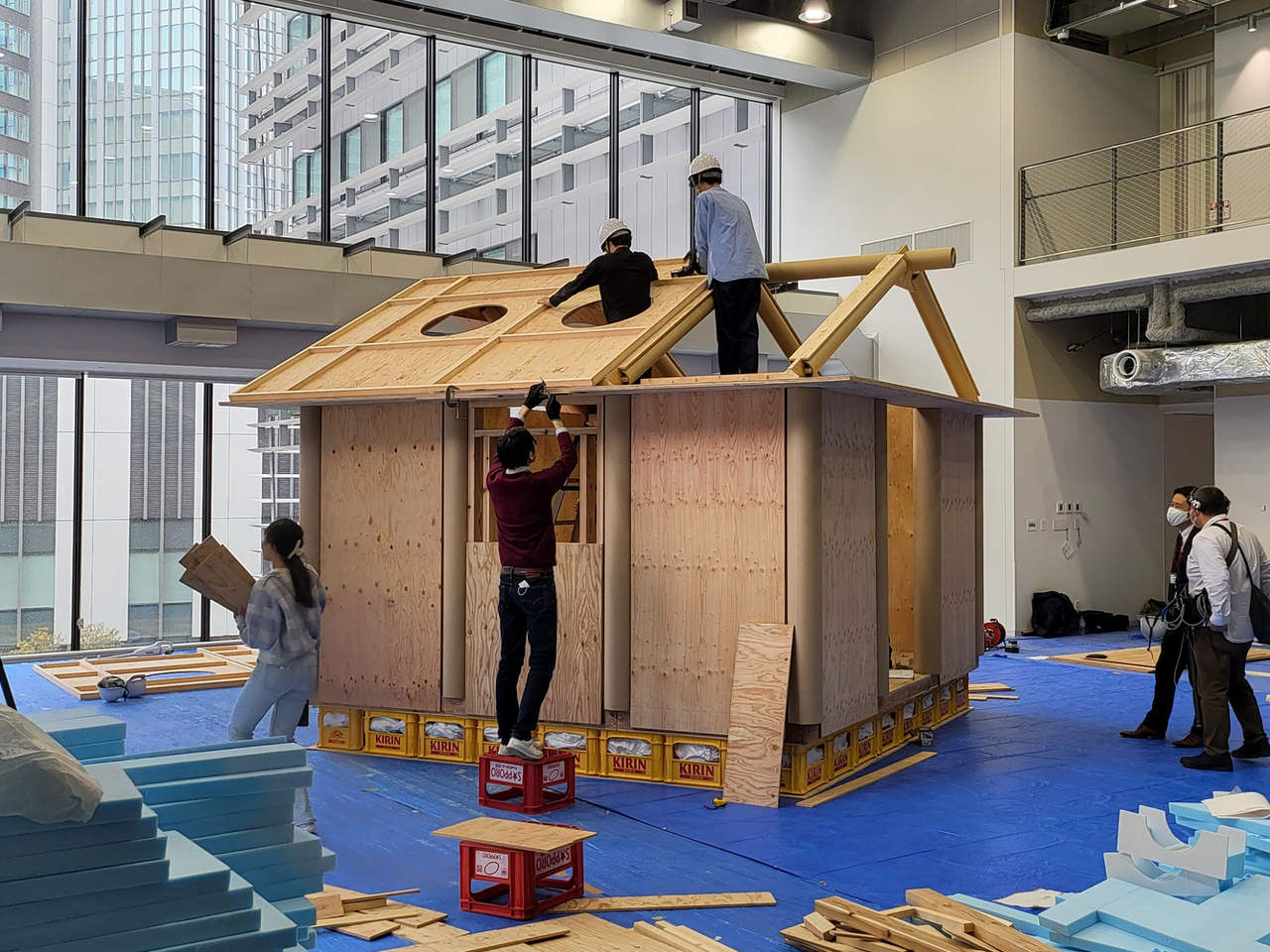 shigeru ban unveils updated prototype for temporary housing in response to the turkey syria earthquake Easy Resize com