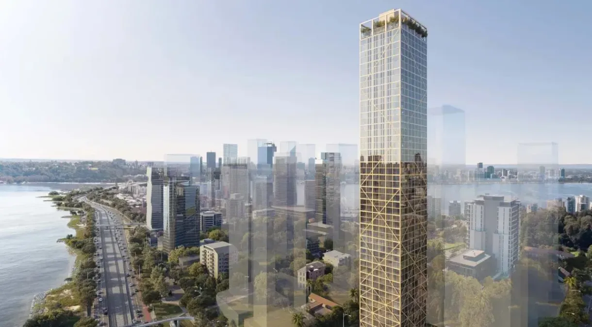 perth australia tallest timber building