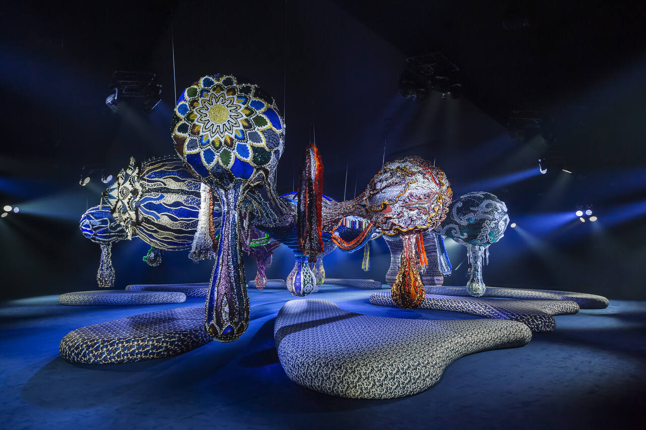 Joana Vasconcelos Valkyrie Miss Dior ©Lionel Balteiro Courtesy Atelier Joana Vasconcelos Easy Resize com